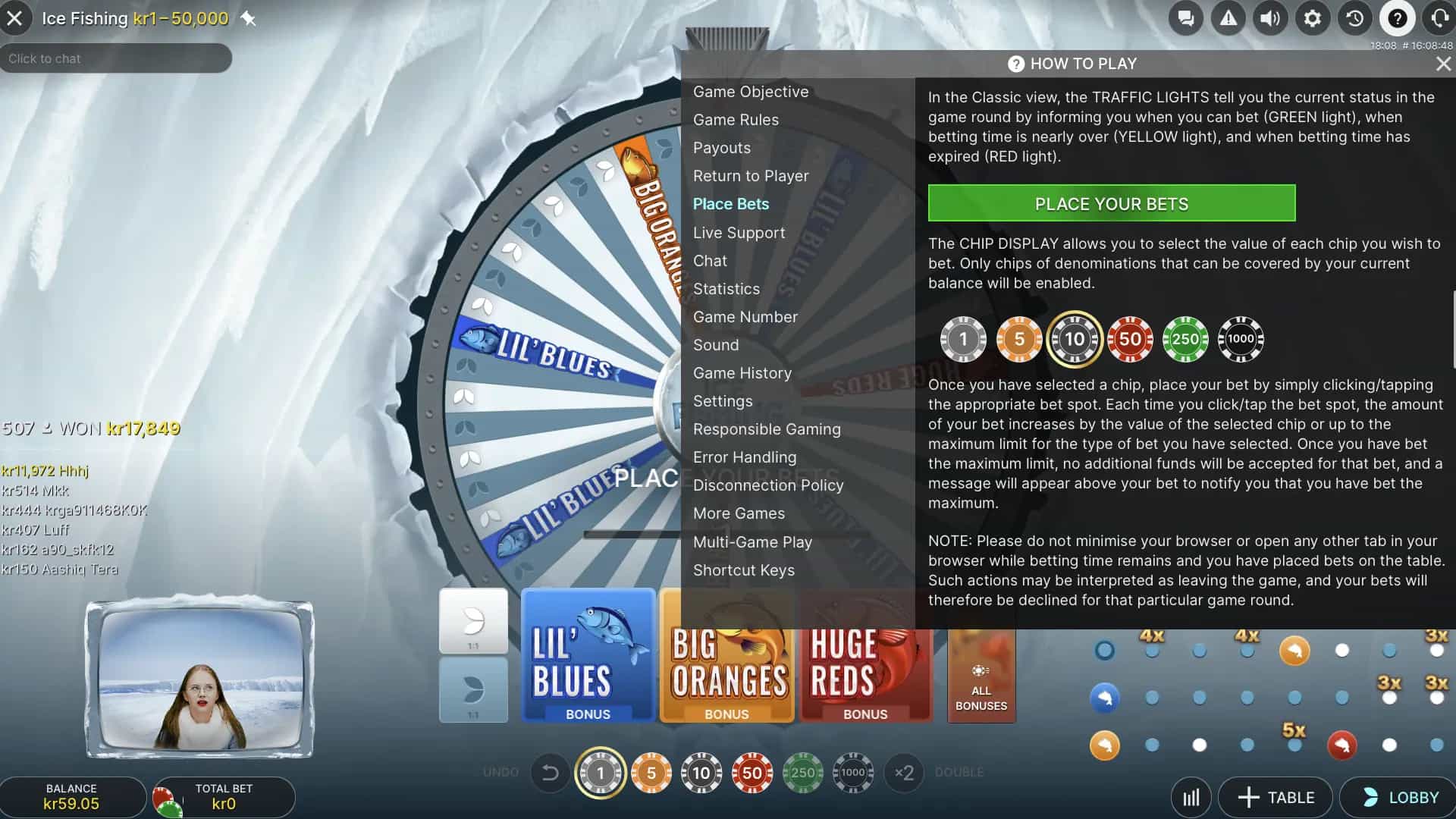 ice fishing casino bonuses
