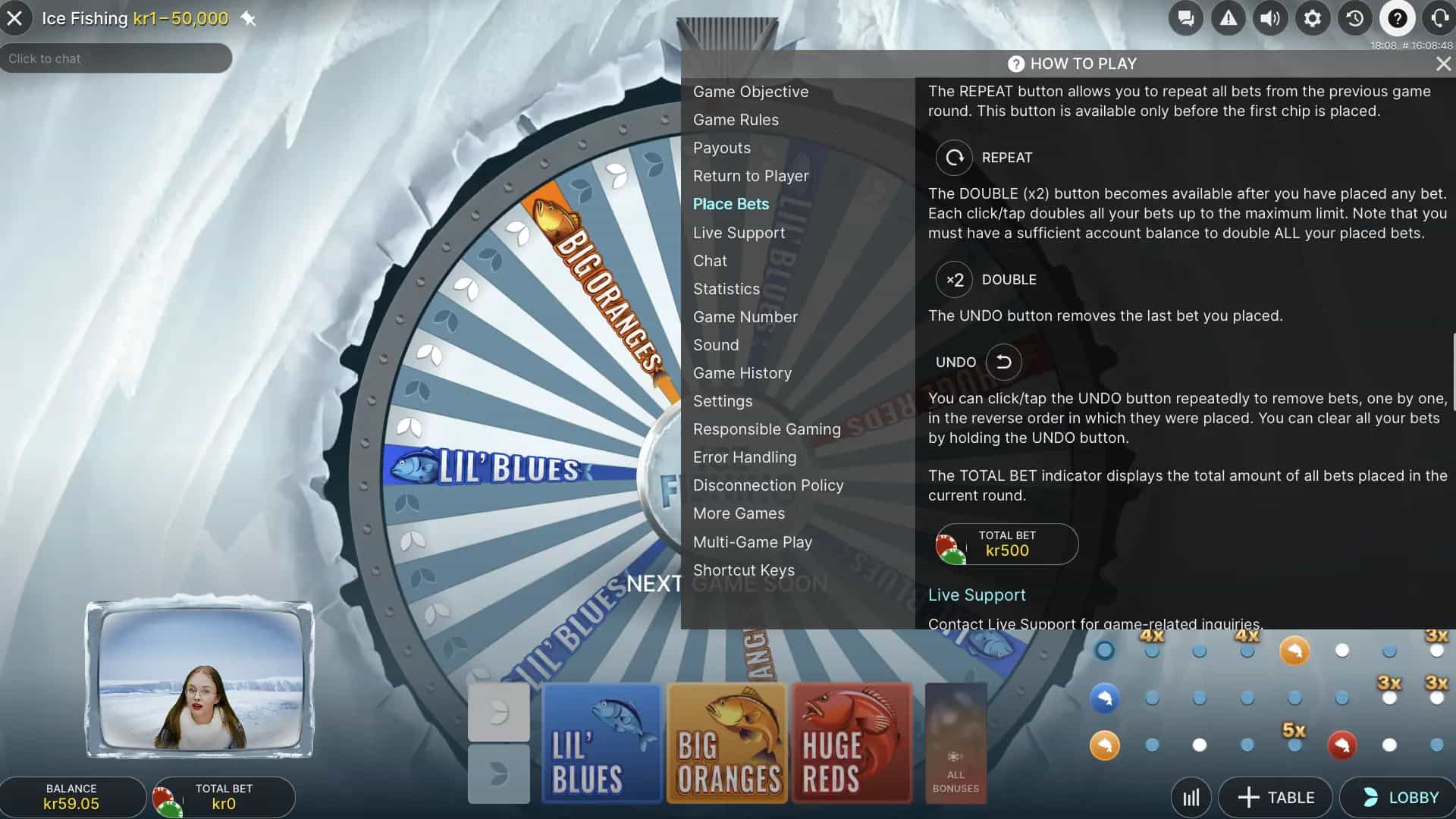 ice fishing casino bonuses