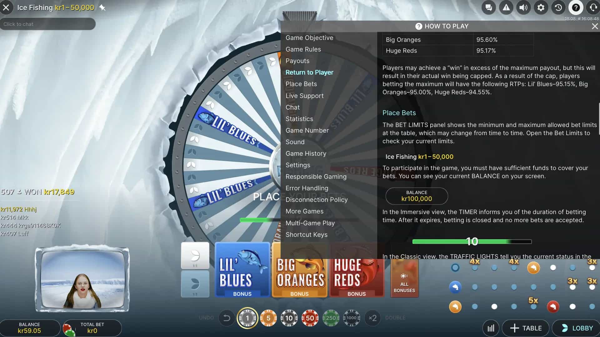 ice fishing casino bonuses